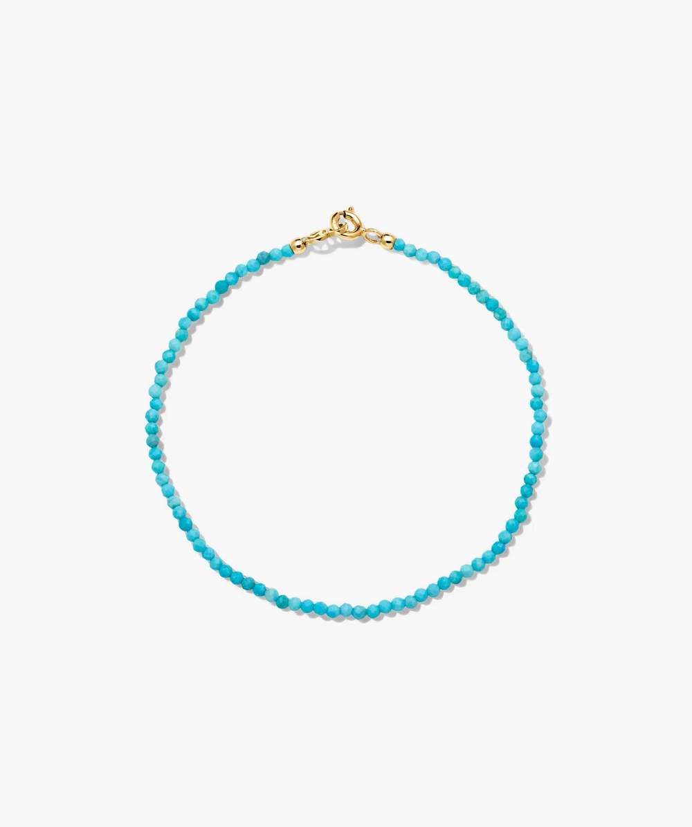Anya Turquoise Beaded Bracelet