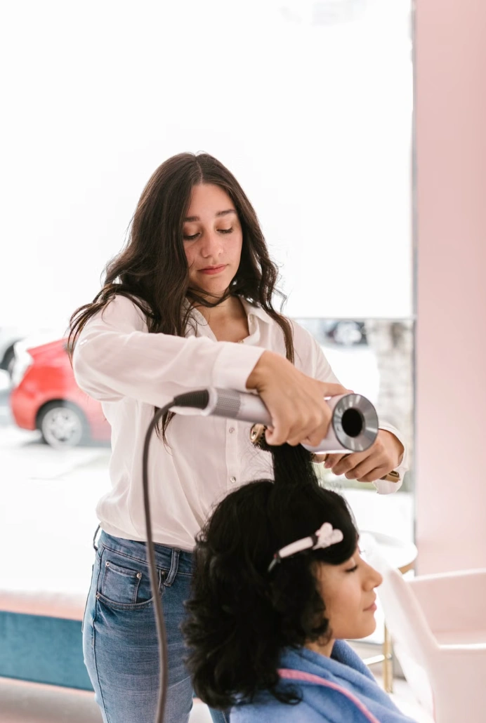 Voluminous Blow Dry Styling Design
