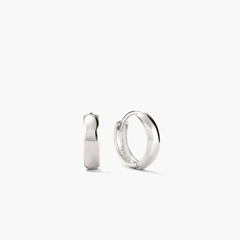 Bold Huggie Hoops