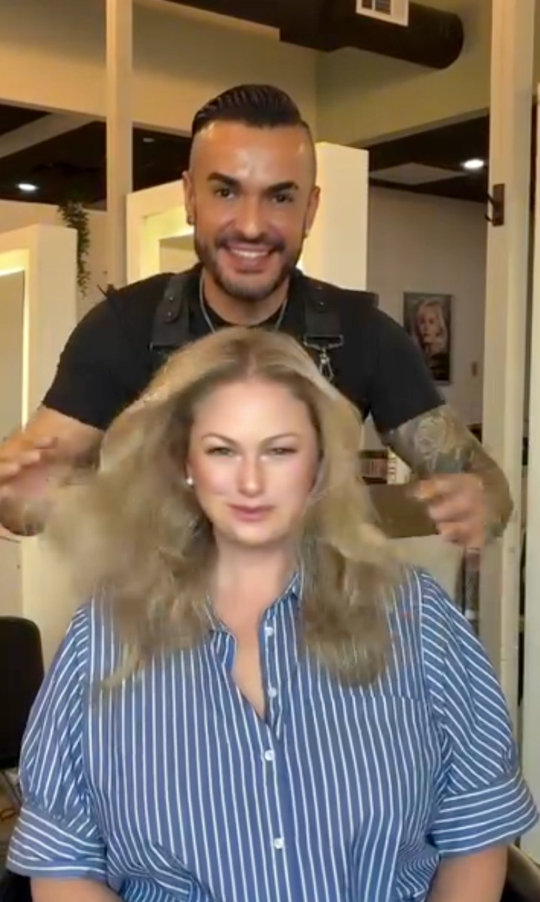 Erin Whitlock, colour director at the Erothots salon