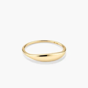 Slim Signet Ring