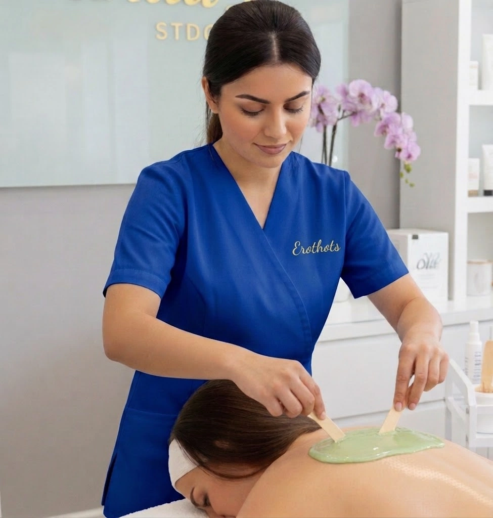 Vepayevna, waxing and body specialist at Erothots
