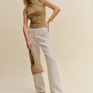 Vida Linen Low Rise Pant